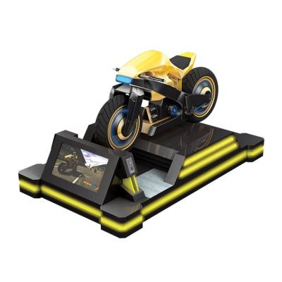 China Shopping mall indoor racing game machine vr motorbike simulator motorcycle for sale