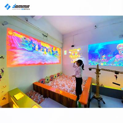 China Shopping Mall/Game Ceter 3D Interactive Projection Ball Game, Interactive Wall Projection Game Ball Pool for sale