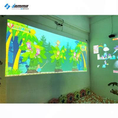 China Shopping Mall/Kids Interactive Play Game Ceter 3d Wall Projection Interactive Game for sale