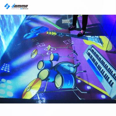 China Mall / Interactive Bar Games Projection Game Floor Ceter Interactive Projection System for sale