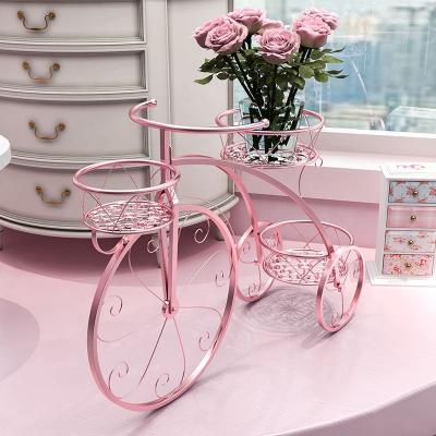 China Modern Garden Green Plant Stand Metal Plant Stand Flower Decorative Metal Undamaged Pot Holder for sale