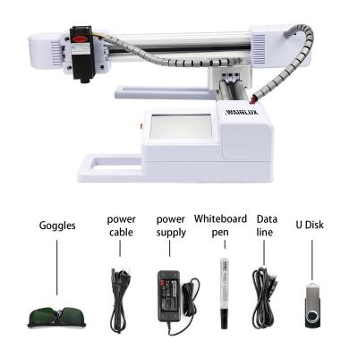 China Laser Engraving Laser Power Engraving Machine Kit 7000mw 20000mw Adjustable CNC Laser Engraver DIY Laser Cutter Machine for sale