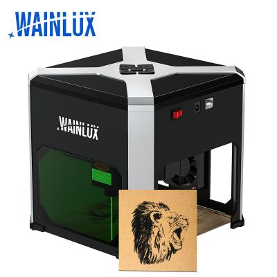 China Wainlux K6 Mini Laser Eengrving Machines CNC Laser Engraver DIY Logo Marking Printer Cutting Wood 3D Glass Air Cooled Engraver for sale