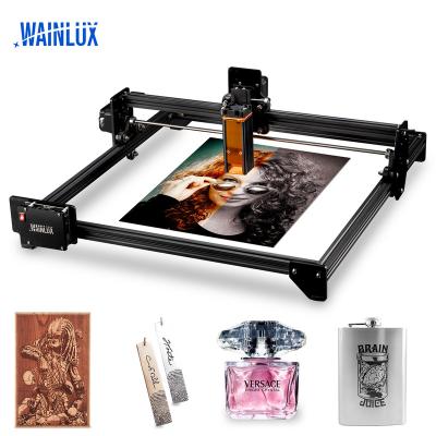 China Deep Marking Wainlux Laser Engraving Machine For DIY Lazer Metal Engraver Cutting Printer 40w CNC Router For Logo Carving Cut Wood/Leathe for sale