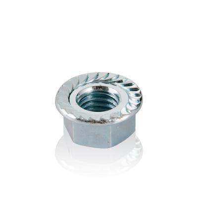 China General Industry Carbon Steel Galvanized Hex Flange Nut for sale