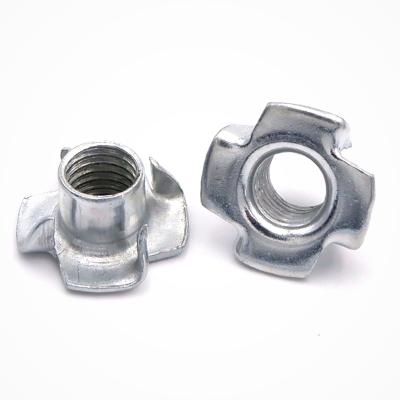 China Heavy Industry Professional Manufacture Four Claw Nuts Square Nuts Tee Nuts for sale