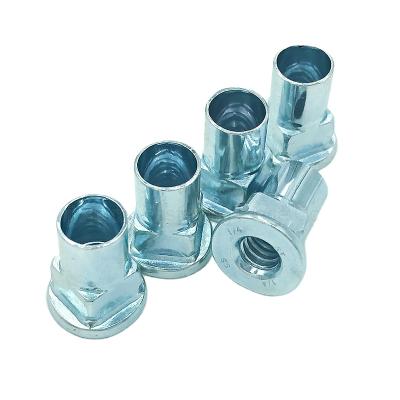 China M6m8 Rivet Hex Nut Recessed Nut Furniture Hardware Nut Fastener for sale