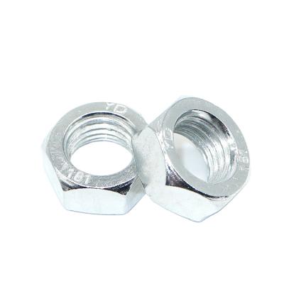 China Heavy Industry GBM6 Galvanized Hex Nuts M8 Screw Nut M10 Screw Cap Wholesale for sale