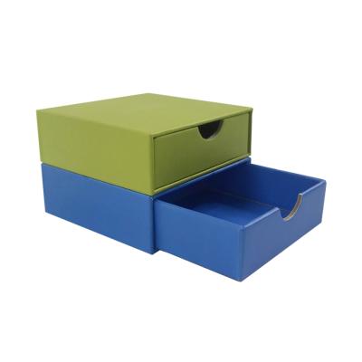 China Recycled Materials Wholesale Custom Cardboard Paper Drawer Jewelry Packaging Box for sale