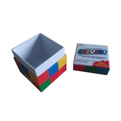 China Recyclable Colored Paper Lift Up Box Packaging Boxes for sale