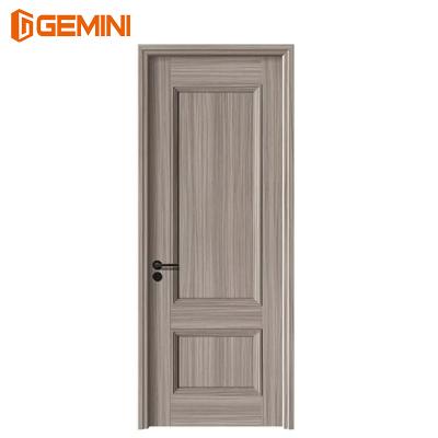 China Eco - Friendly Modern Interior Melamine Wood Door , Apartment Decorative Door for sale