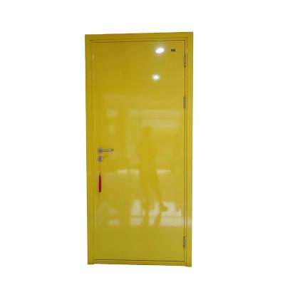 China Strong Galvanized Steel Material Fire Protection Fire Door for sale