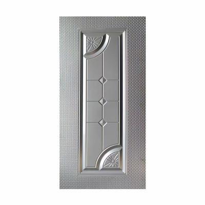 China Color Modern Decorative Corrugated Metal Door Cladding Panels Steel Interior Door for sale