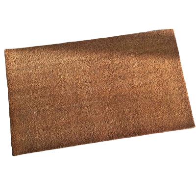 China Wholesale Single Non Slip White Brown Coir Door Mats For Home for sale