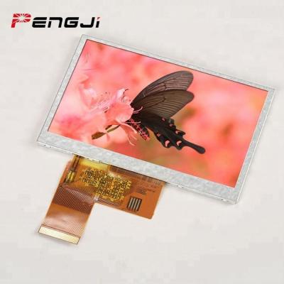 China Pengji factory 4.3inch lcd display 480x272 (PJT430P20H29- 350P40N) 4.3 inch tft display for sale