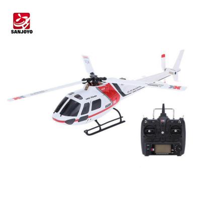 China RC Hobby Wltoys K123 AS350 6 Gyro 150 Meters Brushless Kids Mini Flying Remote Helicopter Altitude Hold Aircraft for sale