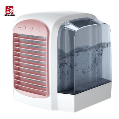 China 2022 Outdoor New Design Small Air Fan Portable USB Mini Air Water Cooler Conditioner For Office Home for sale