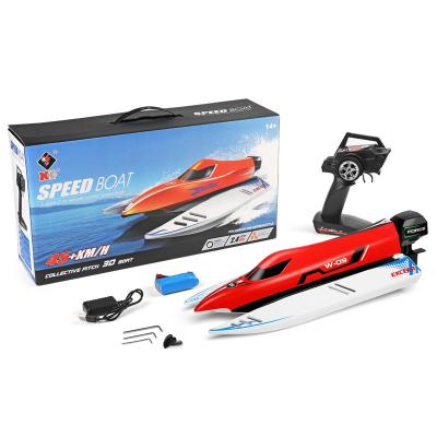 China Newest Wltoys WL915-A 45KM/H RC Hobby Wltoys WL915-A 45KM/H Brushless High Speed ​​Boat Proportion Steering Gear Full F1 RC Toy Boat for sale