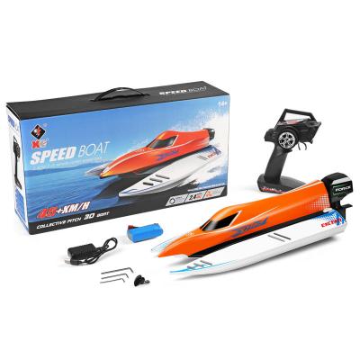 China High Quality High Speed ​​Brushless Remote Control RC Hobby Wltoys WL915-A F1 45KM/H RC Boat Electric Toys for sale