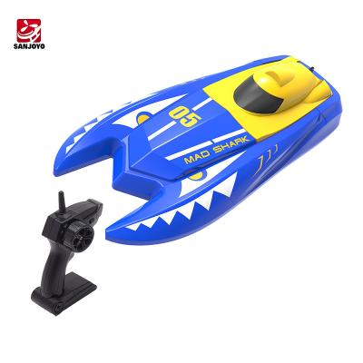 China H128 Hobby RC Toy For Kids 1/47 2.4G 4CH Boat 1/47 2.4G 4CH Mini RC Speedboat Remote Control Racing Boat 10km/h for sale