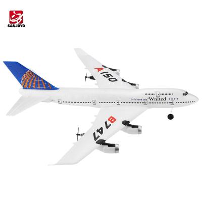 China RC Model SJY-A150 Boeing B747 Three-Channel Airliner Like A Real Glider Fixed-wing Remote Control Airplane Model for sale