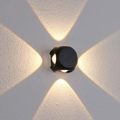 China Outdoor/Indoor Outdoor Waterproof Garden Wall Down Decorative Led Spotlight Aisle Ball Wall Lamp Light for sale