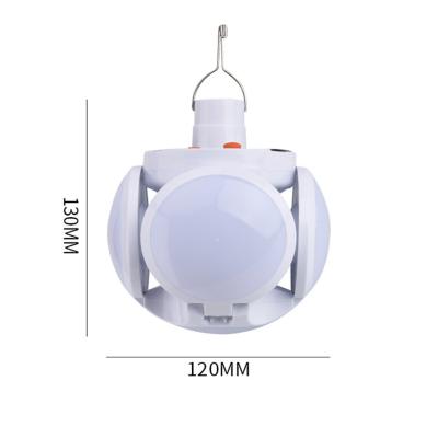 China New Concept Garden Light Bulb 40W Foldable Telescopic LED Light Bulb Football UFO Folding Light for sale