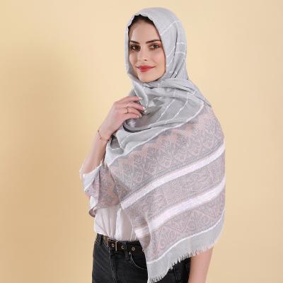 China Long New Arrival Designer 2021 Wholesale Ladies Scarf Shawls Hijab Scarves 100% Silk for sale