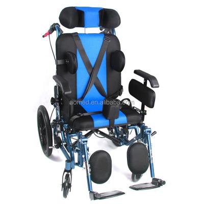 China China Supplier Lightweight Influence Area Wheelchair Supplier Use Cerebral Palsy Disabled Wheelchair With High Strength Aluminum Alloy for sale