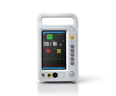 China Medical Use Cheap Multi Parameter Portable Monitor Metal Price Heart Monitor for sale