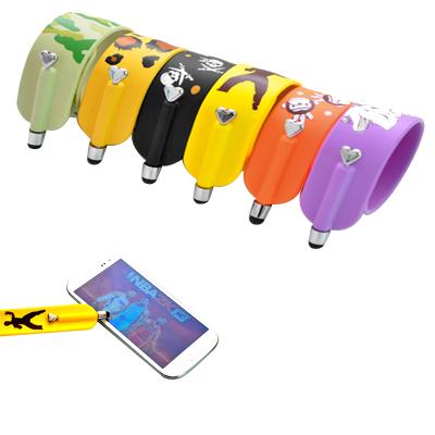 China New Cell Phone Stylus Touch Pen Wristband Stylus Pen For Mobile Phone for sale