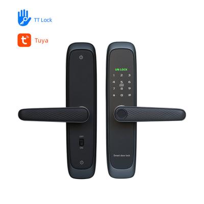 China Digital Tuya Glass Door Lock for sale