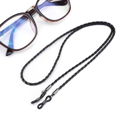 China Fashion Quality-Assured Accept Customized Leather Glass Sunglasses Necklace Holder Chain for sale