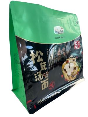 Cina Matt Superficie Flat Bottom Bags con materiale di foglio per imballaggi alimentari secchi in vendita