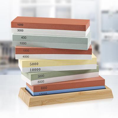 China Disposable Aluminum Oxide Whetstone 400/1000/3000/6000/8000/10000 Grit Sharpening Stone for sale