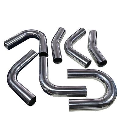 China Construction specialized in the production of special-shaped elbow processing stainless steel exhaust pipe welding elbow processing custom for sale