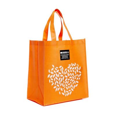 China Wholesale Cheap Handled Non Woven Tote Bag Customized Recycled Non Woven PP Bag Recycle Bags For Supermarket for sale