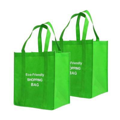 China Wholesale cheap non woven handled folding fabric bag for shopping for sale