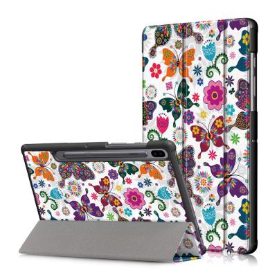 China Perfect Protective Printed Case for Samsung Tablet 10inch, for Samsung Tablet S6 10.5 T860/T865 with S Pen Holder, Auto Wake up/Sleep Function for sale