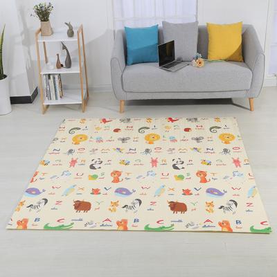 China Baby Care Non-Toxic Activity Foldable Waterproof Floor Xpe Foam Folding Mat Play Mat For Baby Child for sale