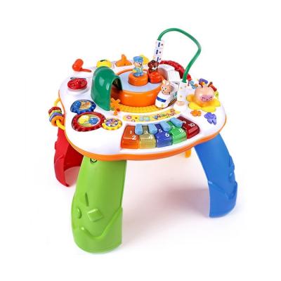 China Cheap Price Multifunctional Table Early Education Study Toys Eco-friendly Material Toy Desk Baby Education Study for sale