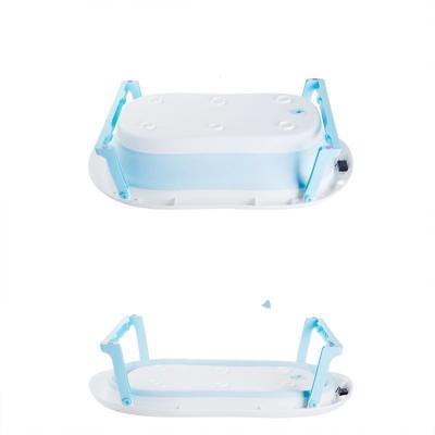 China New Arrival Household Stored Temperature Sensing Baby Bathtub Newborn Foldable Bathtub for sale