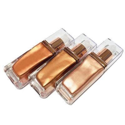 China Sunscreen OEM Body Highlighter Metallic Waterproof Liquid Natural Highlighter Bar For Body for sale