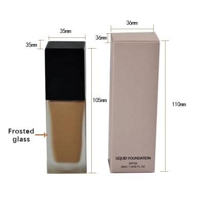 China Liquid Matte Transfer Proof Moisturizer Full Coverage Foundation Waterproof Foundation for sale