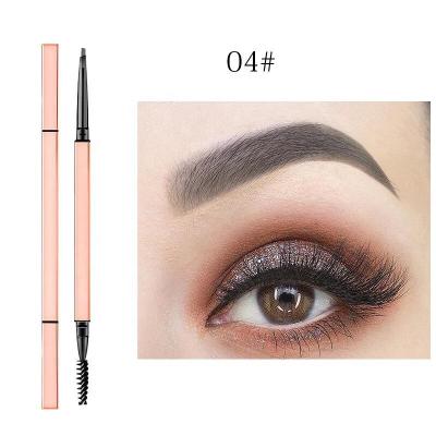 China Waterproof Customized Logo Brow Pencils Long Lasting Eyebrows Wholesale Brown Eyebrow Pencil for sale