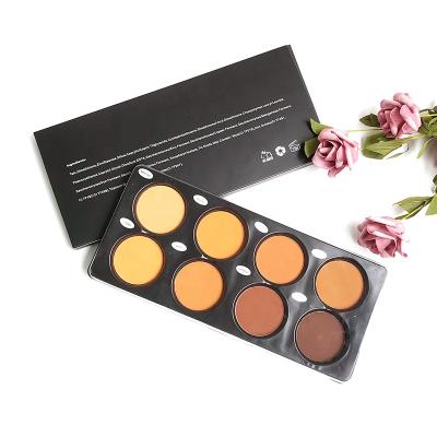 China High Quality Powder Private Label Concealer OEM Makeup Face Contouring Powder Palette for sale