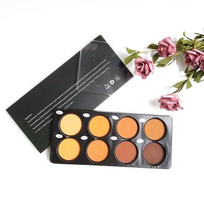 China 2022 Hot Selling Concealer Vegan Makeup Face Powder 8 Colors Private Label Contour Face Powder Matte Powder for sale