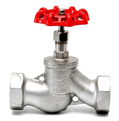 China Wholesale Threaded Stainless Steel Thread Globe Valve DN 25 Price DN20~DN50 for sale