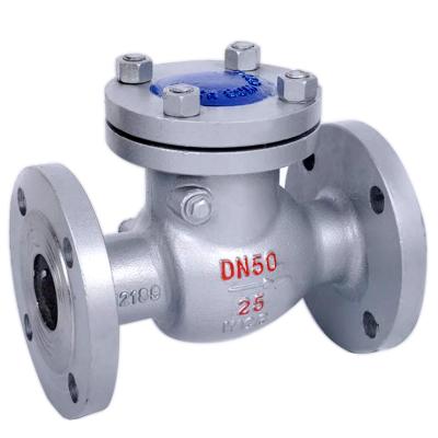 China TFKM general gauge wcb cast steel pn25 flanged swing check valve for sale