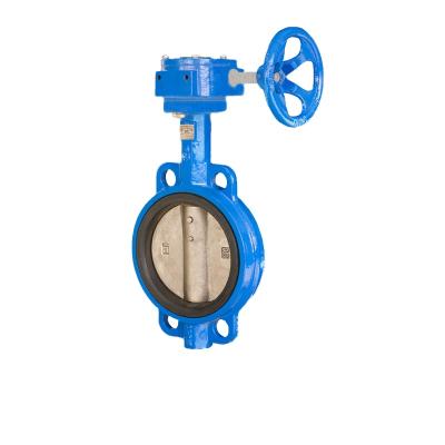 China TKFM General Chinese Best Selling Products 300mm Ductile Iron Butterfly Valve Gear Driven With CAD Drawing for sale